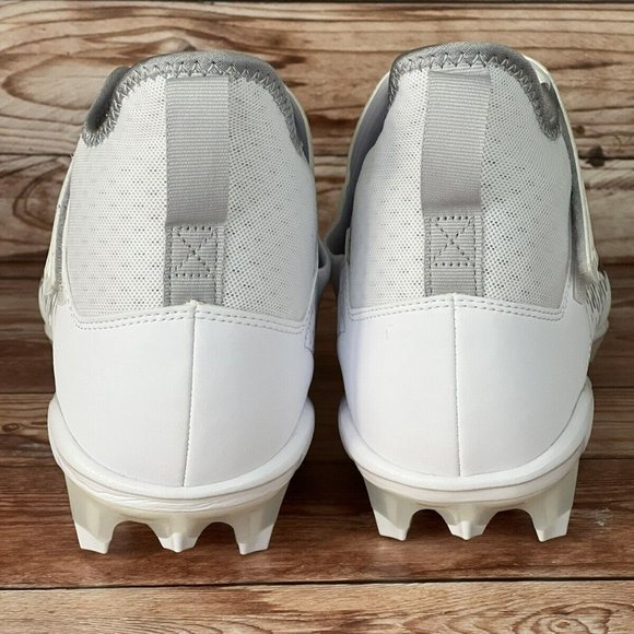 Nike Alpha Menace Pro 2 WIDE Mid Cleats BV3951-100 Size 12.5 White -New No Box main image 8